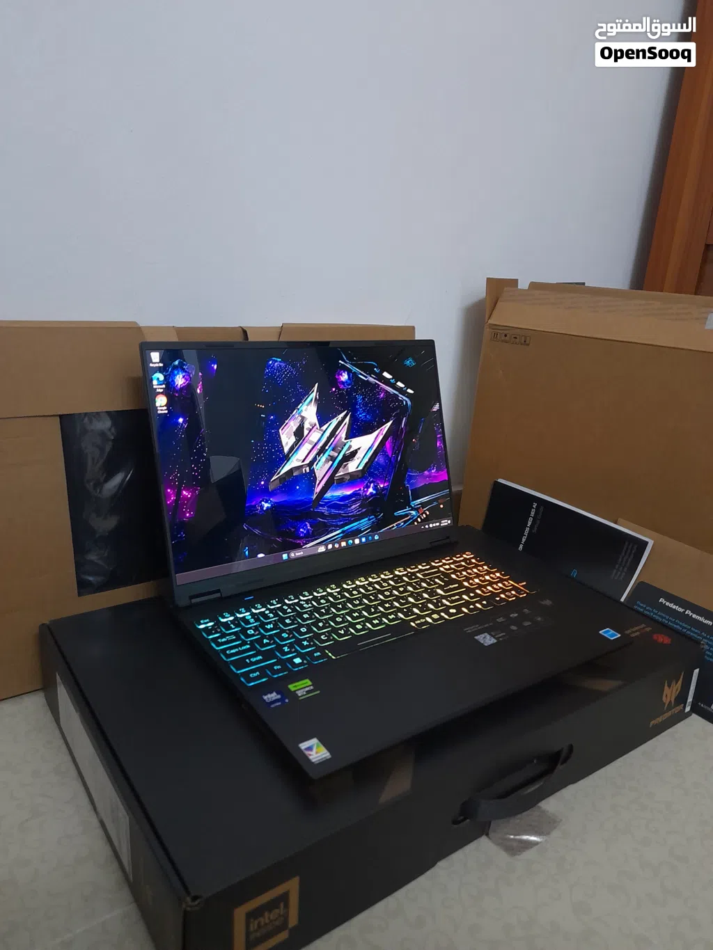 Acer predator helios neo 16s Ai Rtx 5070 ti and ultra 9 275 hx new جديد