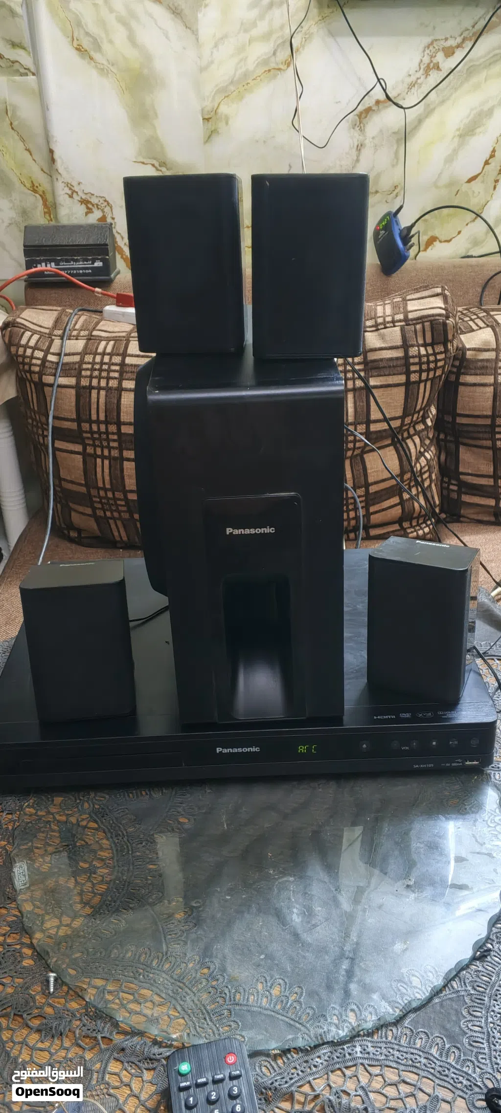 جهاز مسرح منزلي كامل متكامل من انتاج شركه Panasonic