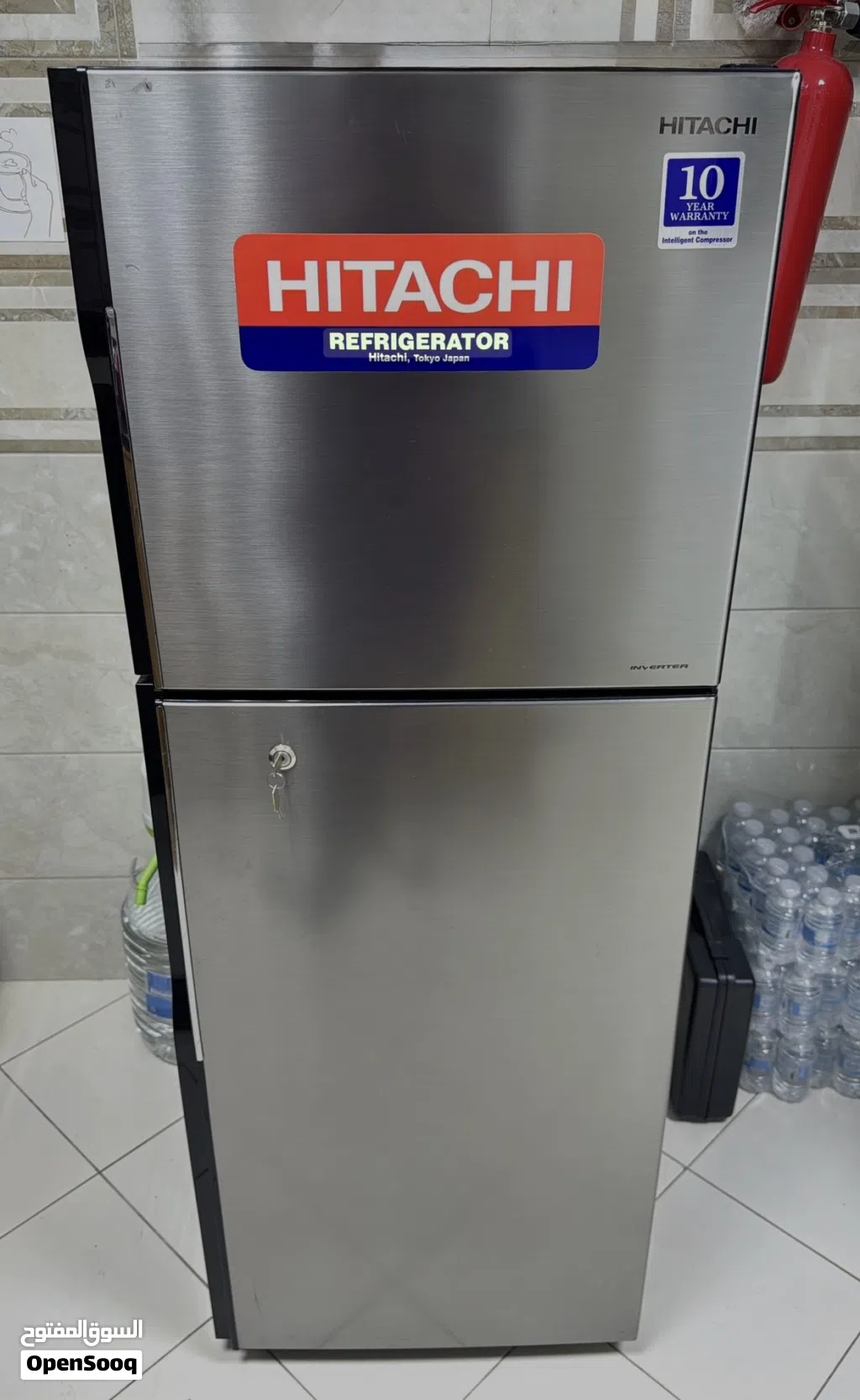 Hitachi, 240L Double Door ثلاجة هيتاشي