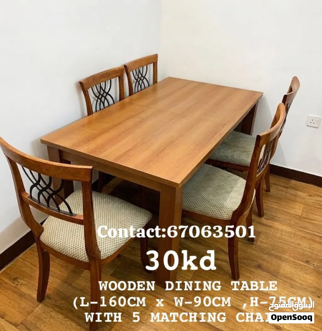 Dining Table & Chairs for Sale