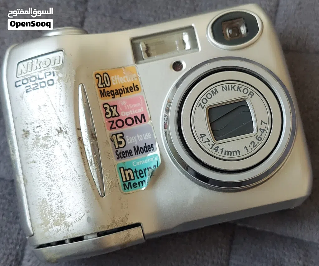 Nikon Coolpix 2200 العنوان: عشاق التصوير الكلاسيكي والـ Vintage.. كاميرا Nikon Coolpix 2200 ا