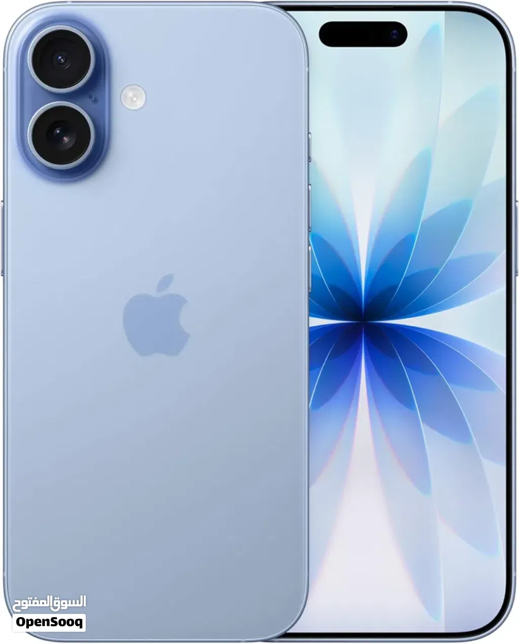 للبيع آيفون 17 أزرق (iPhone 17 Blue) بحالة الوكالة ومع كامل ملحقاته.