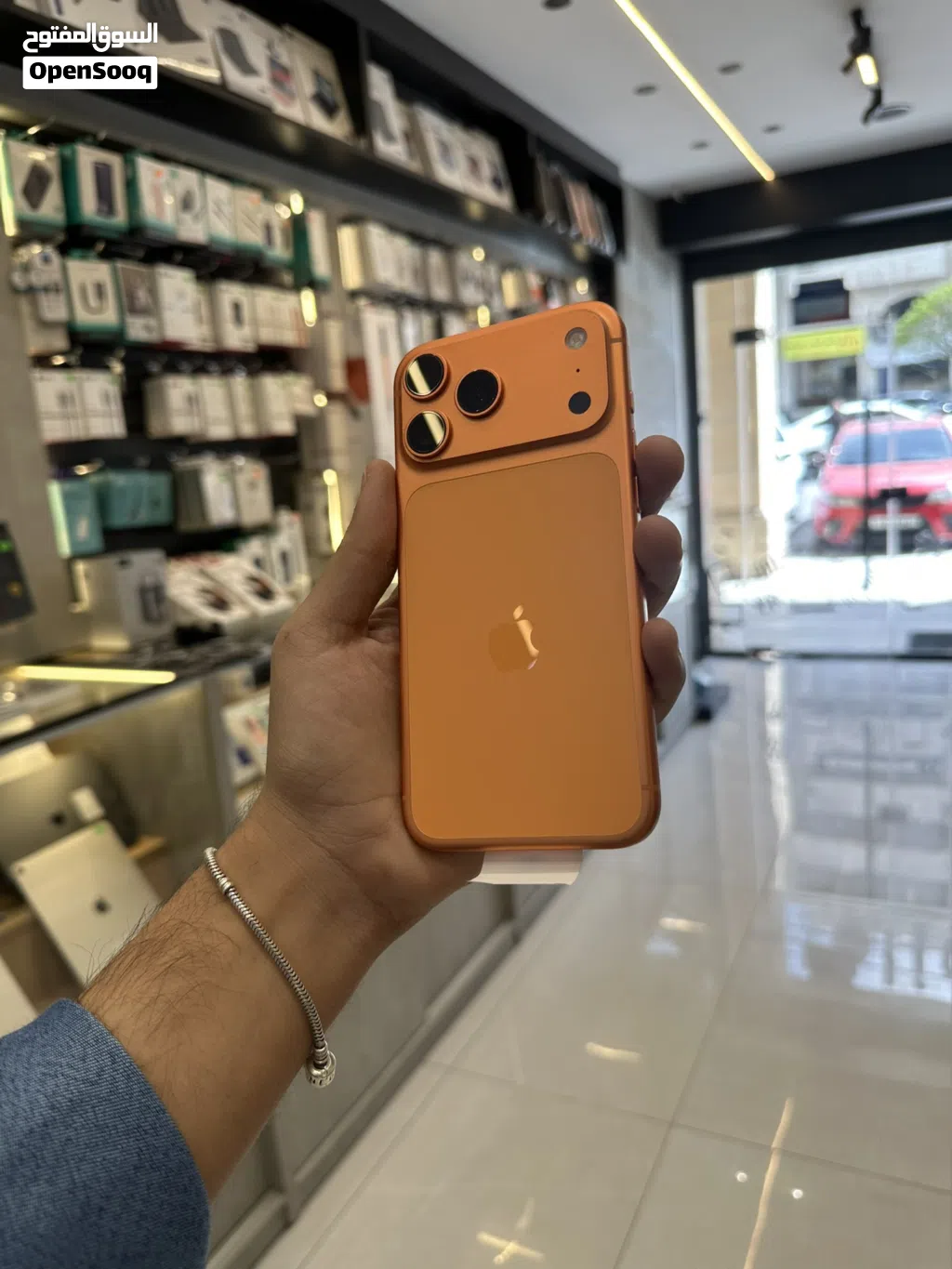 iPhone 17 Pro Max، ايفون 17 برو ماكس، iPhone 2TB، آيفون سعة كبيرة، iPhone Orange، Apple الأردن