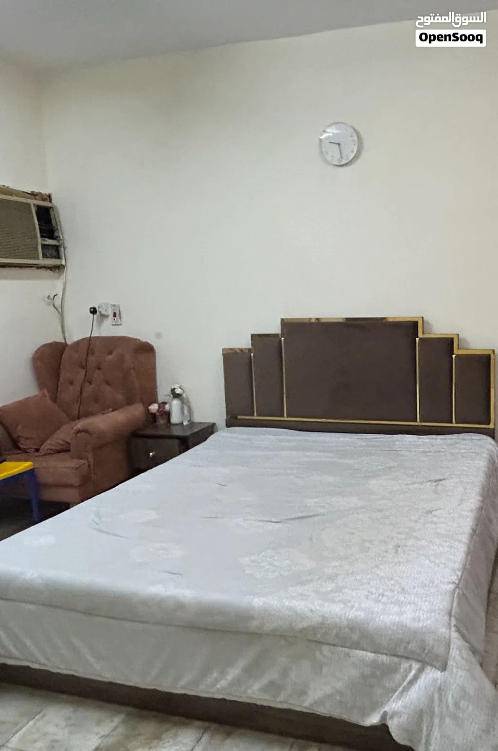 5-Seater Sofa Set + Bed Set with Side Tables + 3 Free Chairs – Urgent Sale