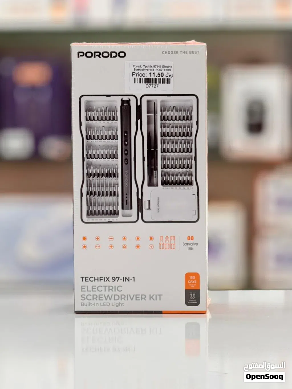 Brand New Porodo Screwdriver Kit in Oman 97-in-1 180-Day Warranty