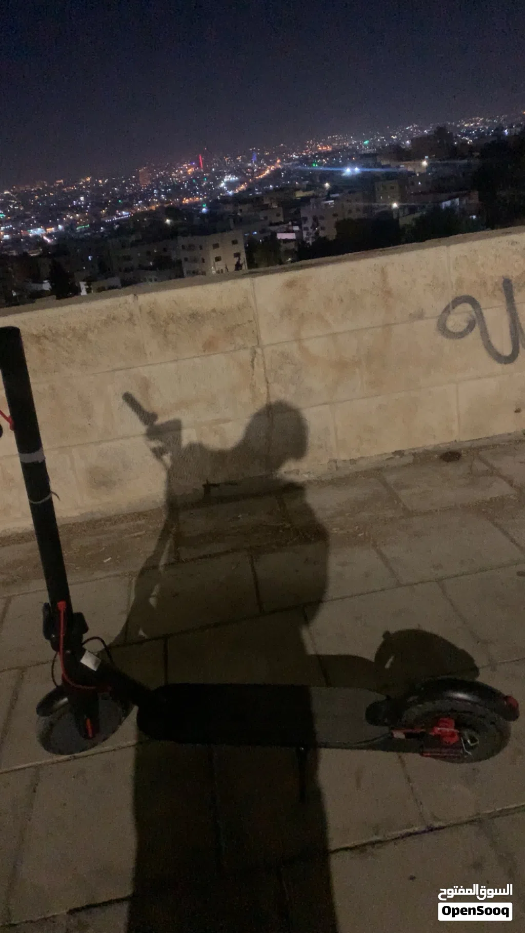 سكوتر كهربائي تشاؤمي بدو بطاريه للبيع