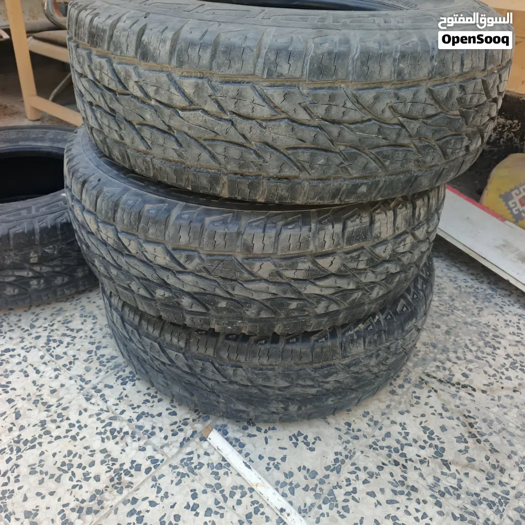 For sale: 4 used tires