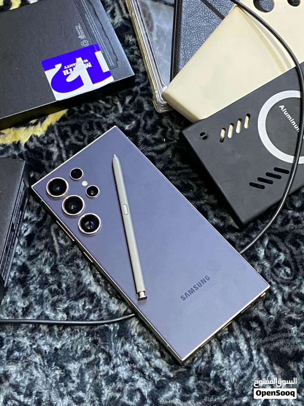 سامسونج s24 ultra للبيع او للبدل على ايفون 16 برو ماكس