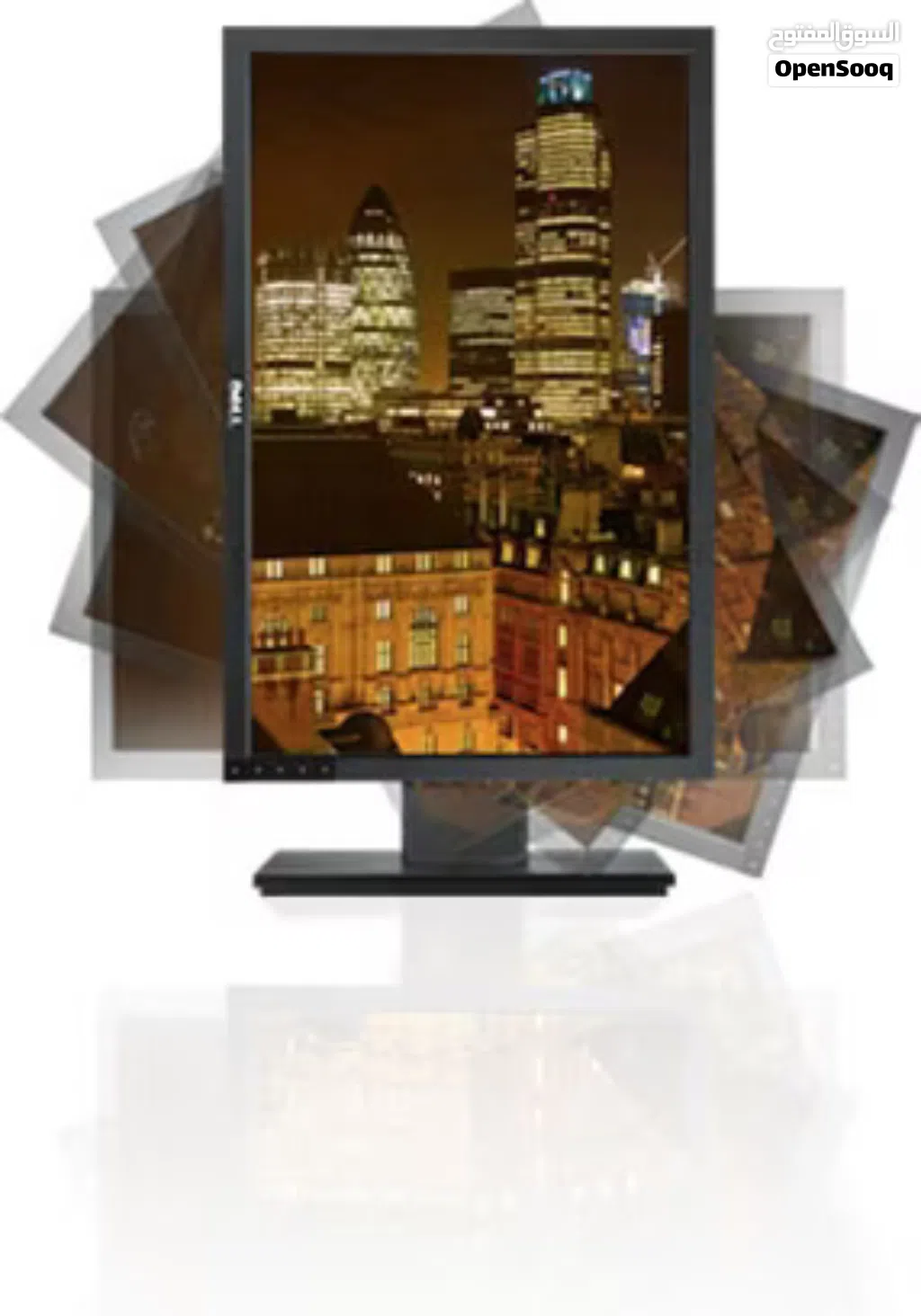 Dell Professional 22" Widescreen flat LCD Monitor high resolution شاشة ديل 22 انش بحالة ممتازة