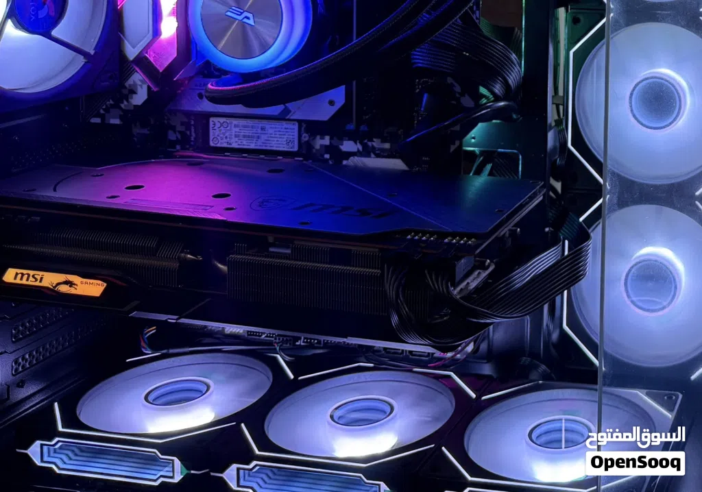 كرت MSI RX 5700 XT للبيع نظيف بدون مشاكل