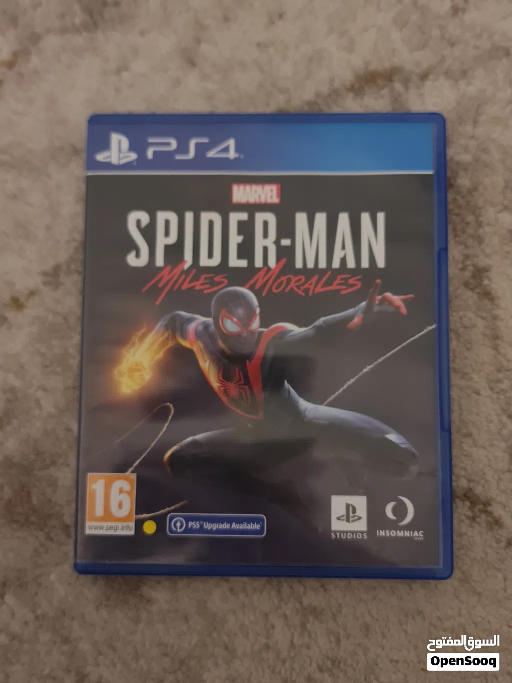 للبيع لعبة Marvel's Spider-Man نسخة PS4 (شريط)