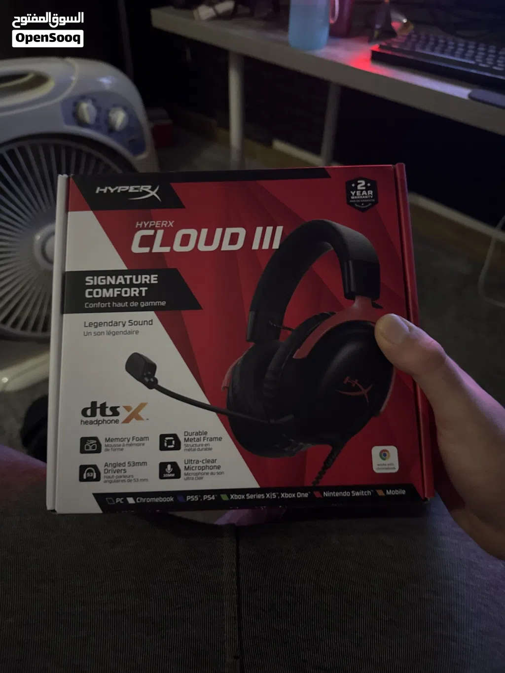Hyperx Cloud III open box