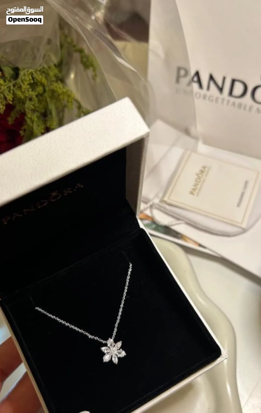 سنسال باندورا أصلي clear cubic Zirconia