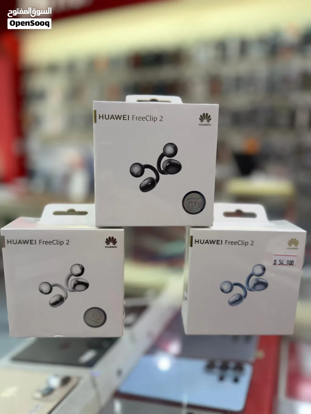 سماعة HUAWEI Free Clip 2 جديد بسعر ممتاز