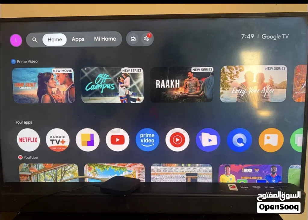 43 Hisense Smart TV + Xiaomi 4K TV Box + Sony Soundbar - Excellent Condition