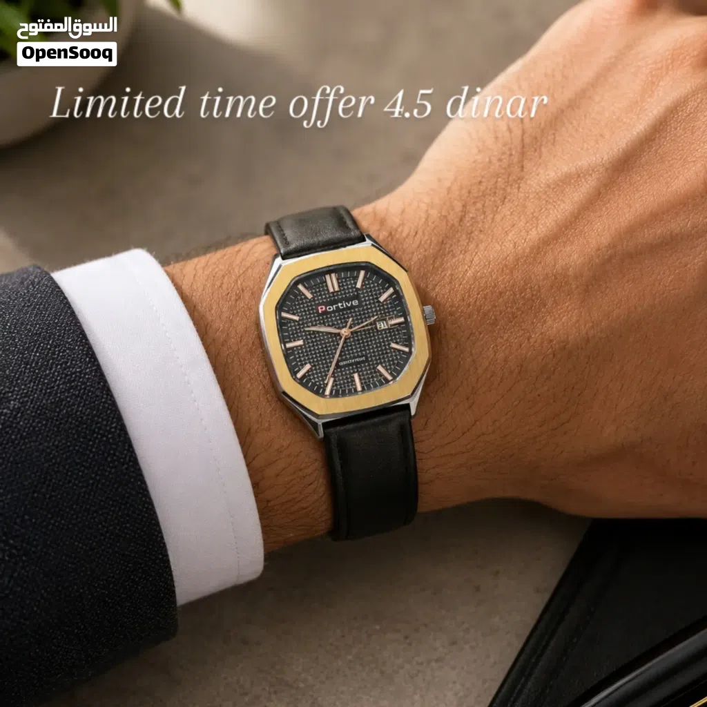 best sell premium quality metalic body with leather straps best price ever found