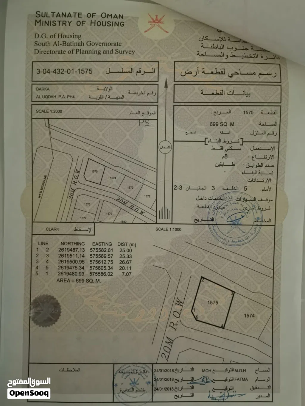 ارض في العقدة