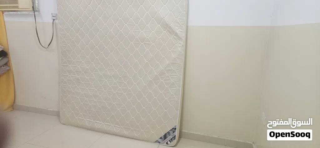 raha orthoflex king size bed mattress only 3 month used like new