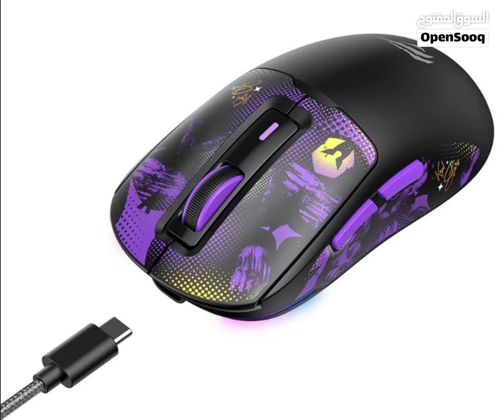 HAVIT RGB Tri-Mode Gaming Mouse ماوسWireless MS969WB