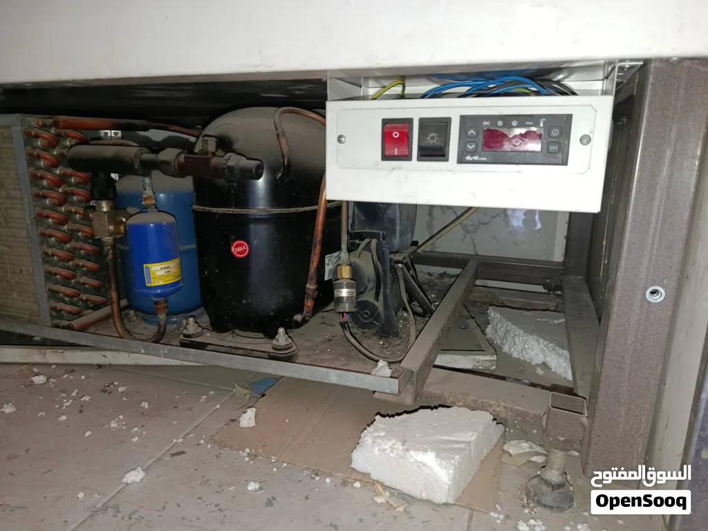 ثلاجة عرض سوبر ماركت بحال الوكالة