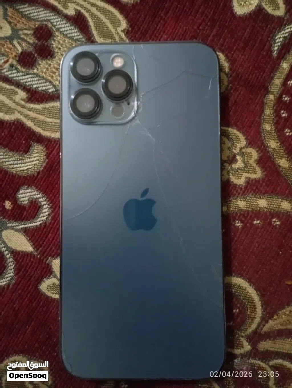 مطلوب شاشه ايفون 12 برو ماكس تشليح
