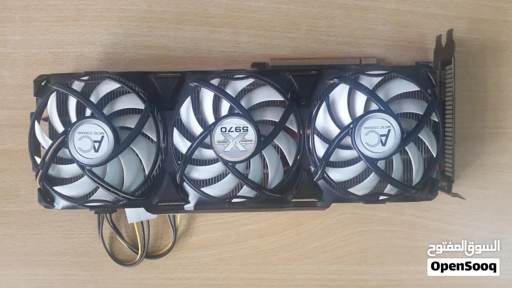 ATI 5970 Graphic Card with Accelero Xtreme Arctic Cooling Head