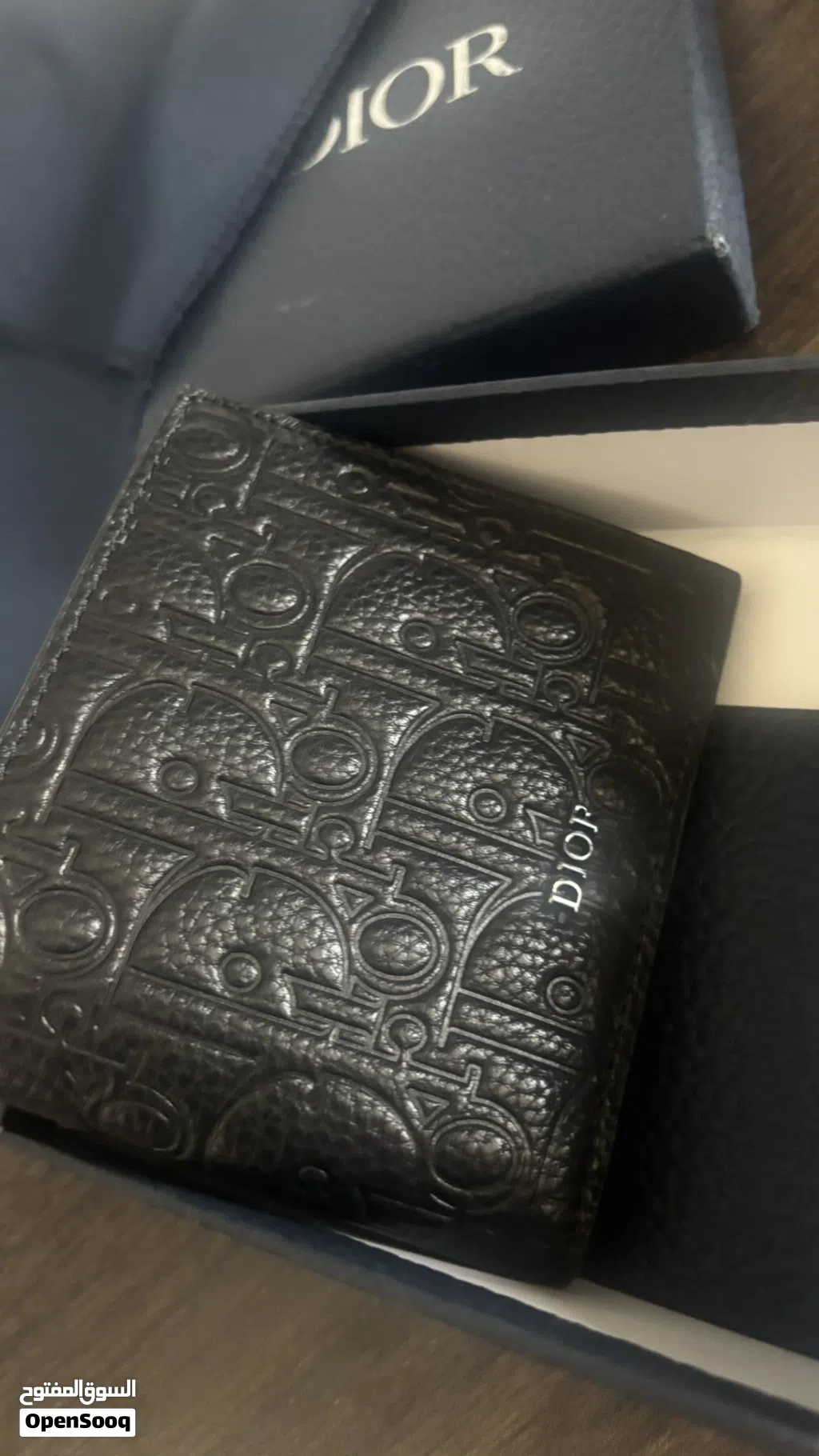 Dior Oblique Galaxy Leather Bifold Wallet