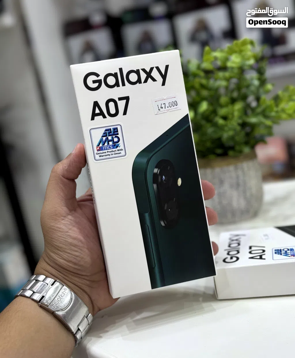 عرض خاص : Samsung A07 128gb هاتف جديد ضمان وكيل سنة بأقل سعر من دكتور