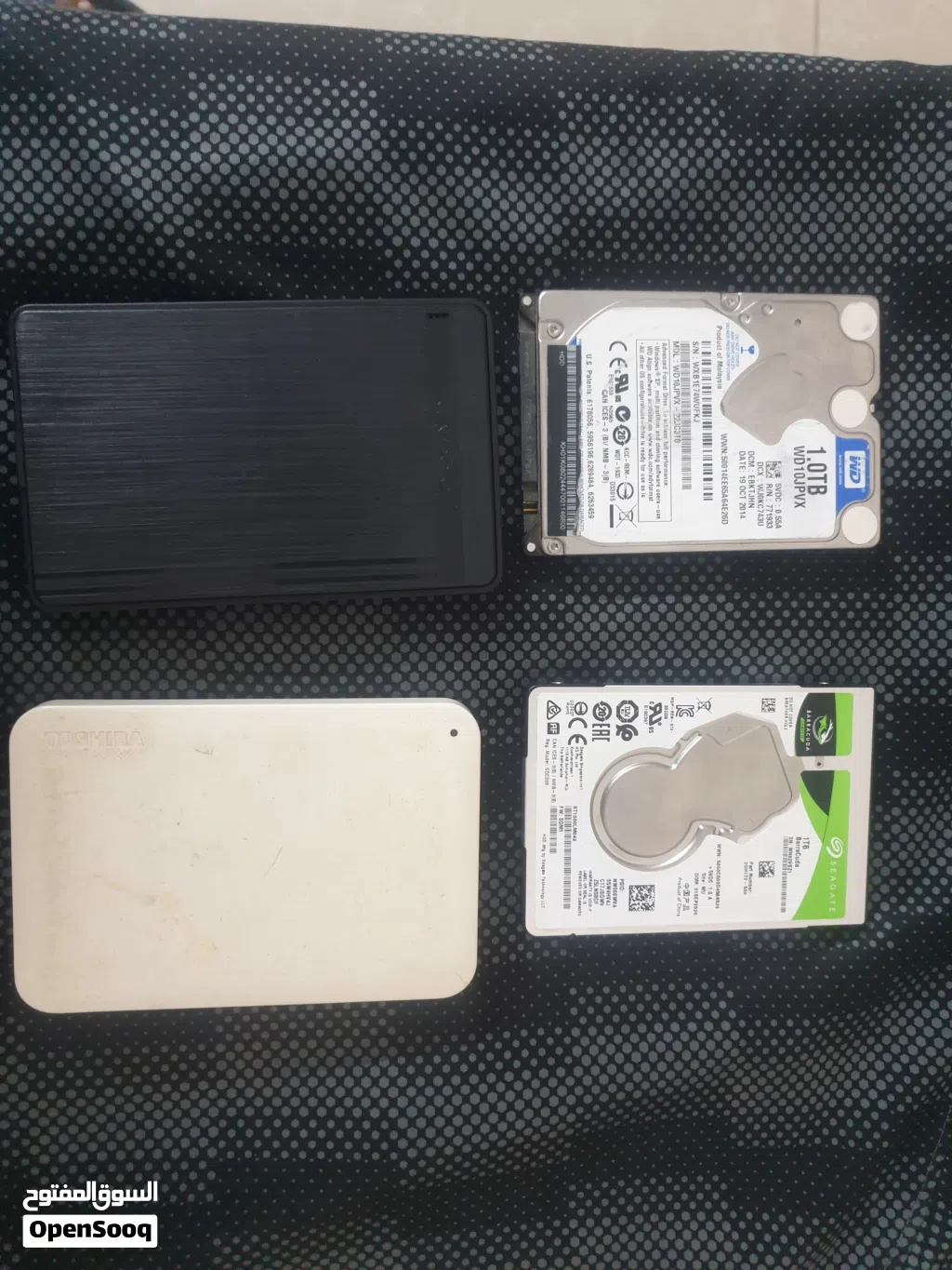 Reliable HDDs for Sale – Toshiba, Seagate, WD (1TB & 500GB)
