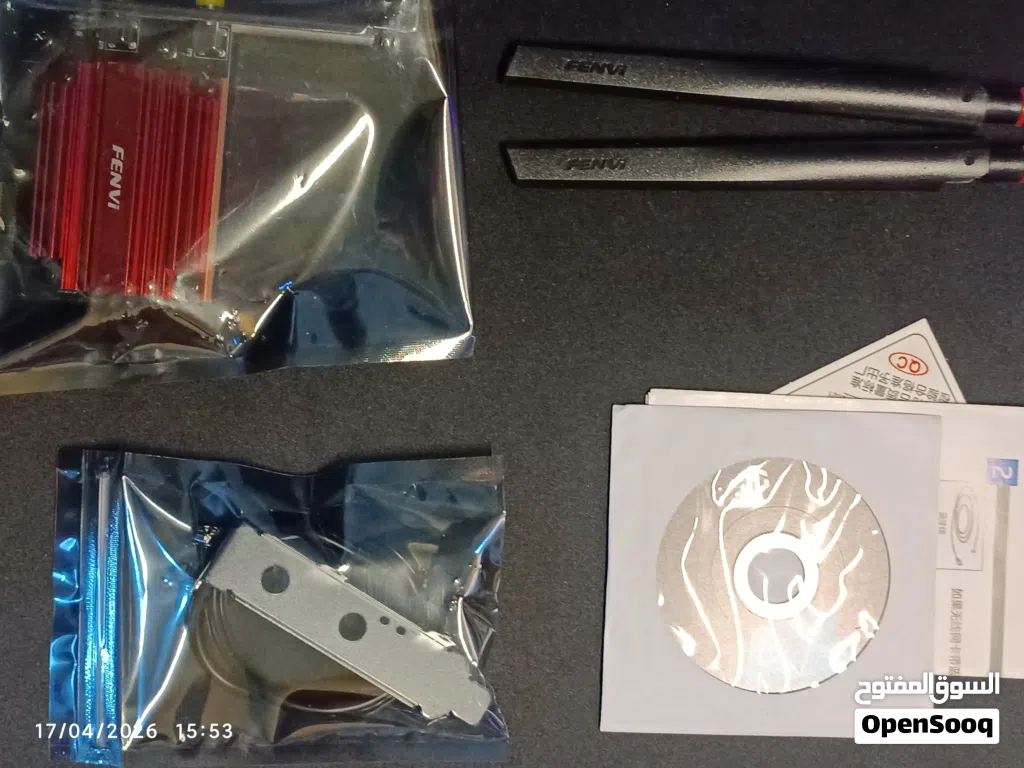 WiFi 6E AXE3000 PCI-E Kit كارت واي فاي 6 + بلوتوث 5.3