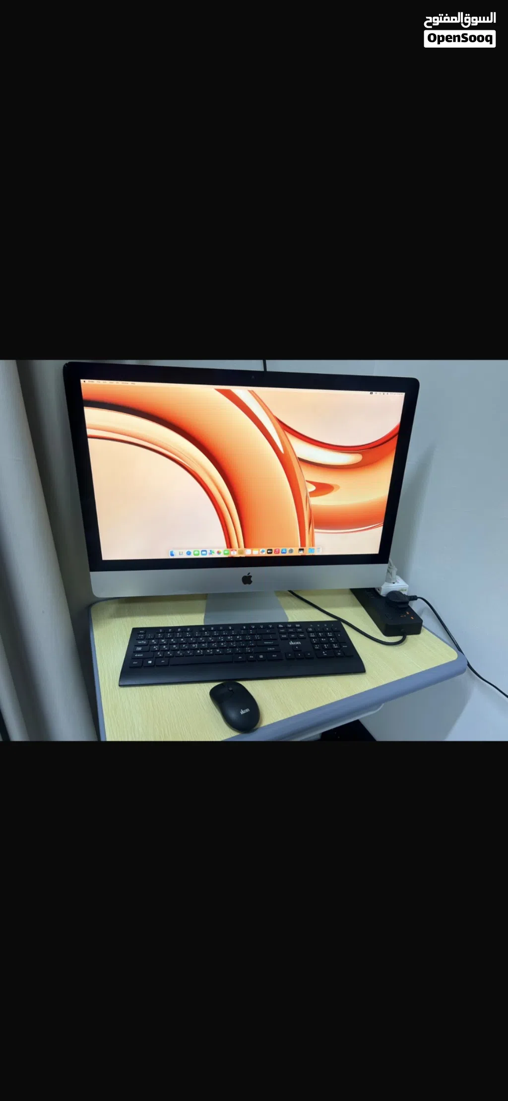 للبيع جهاز Apple iMac 2017 بحالة ممتازة جداً