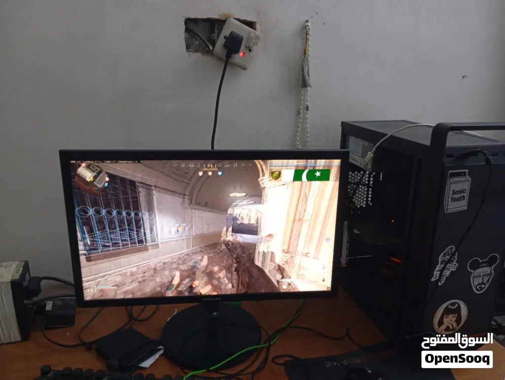 pc كيمنك + شاشه