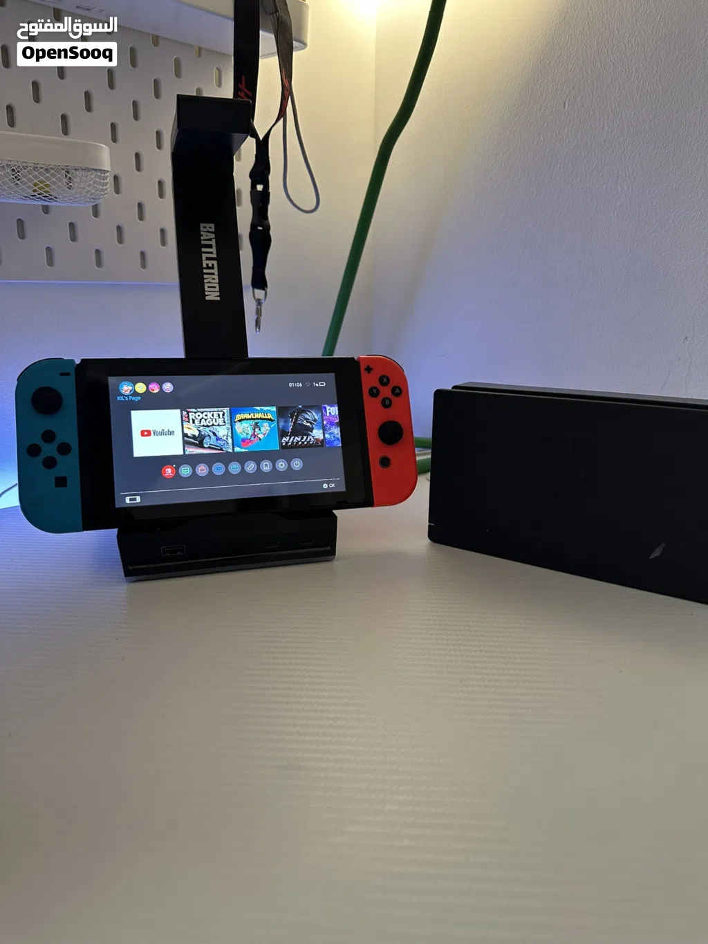 Nintendo switch V2 نضيه نسخة الأمانية جاي من برا