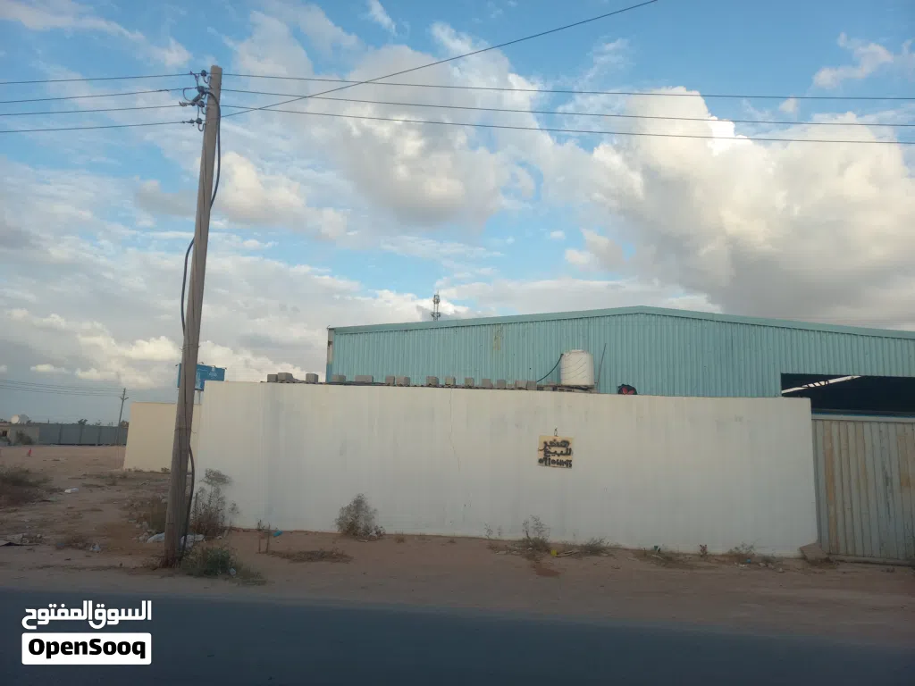 هنجر للأجار بالقرب من مصنع شيماء