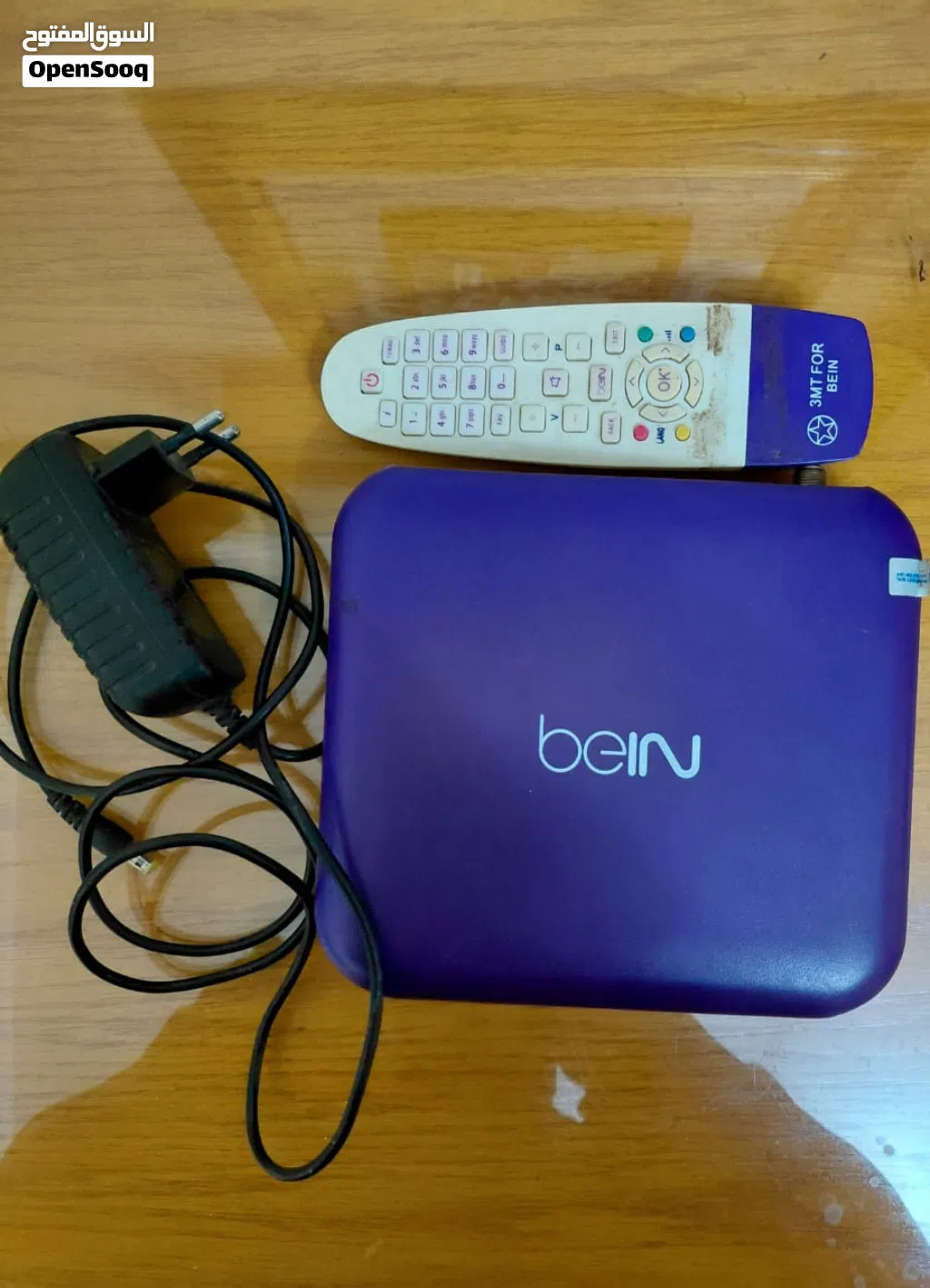 للبيع ريسيفر bein سبورت موف مستعمل بالكارت والريموت