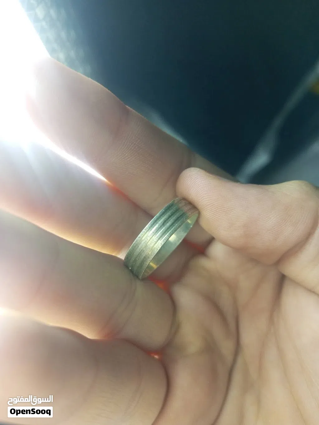 خاتم فضة عيار 925