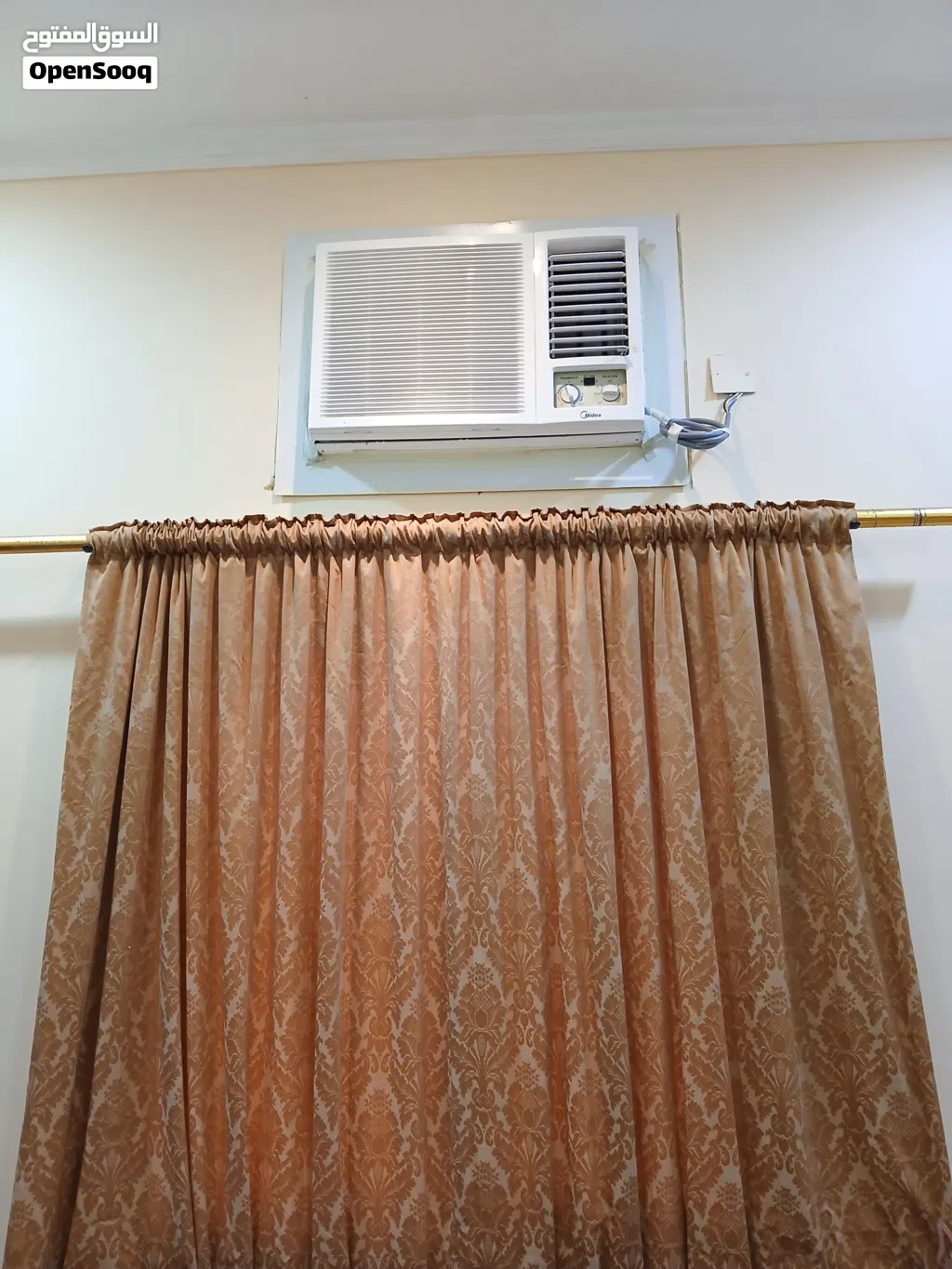 Two big size pair of curtains very good quality Just wash from the laundry 8 BD pickup juffair W