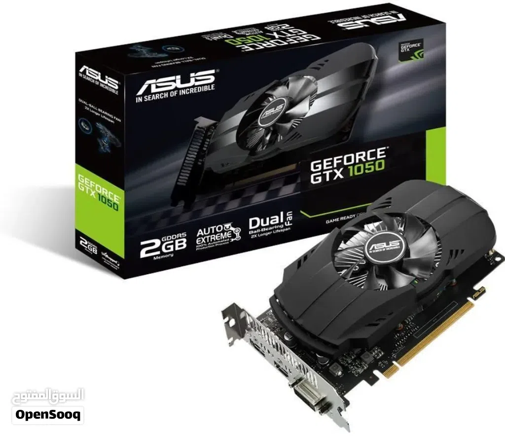 للبيع كرت شاشة NVIDIA GeForce GTX 1050 2GB GDDR5