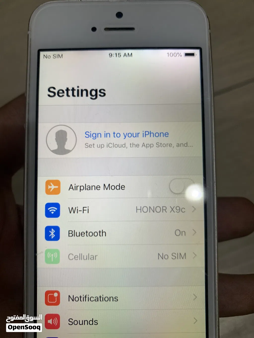 iPhone 5s gold