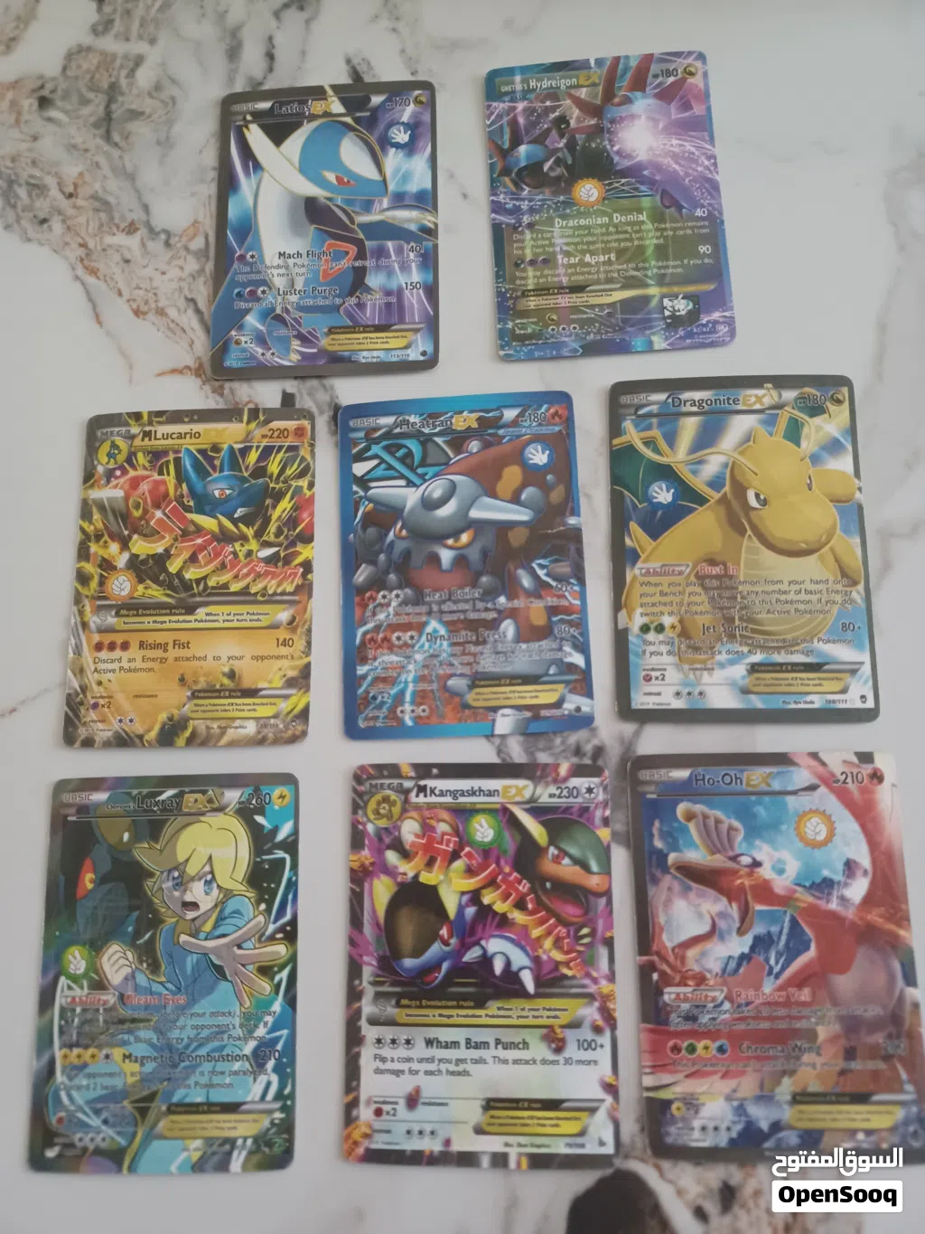 بوكيمون set of pokemcards EX 2019