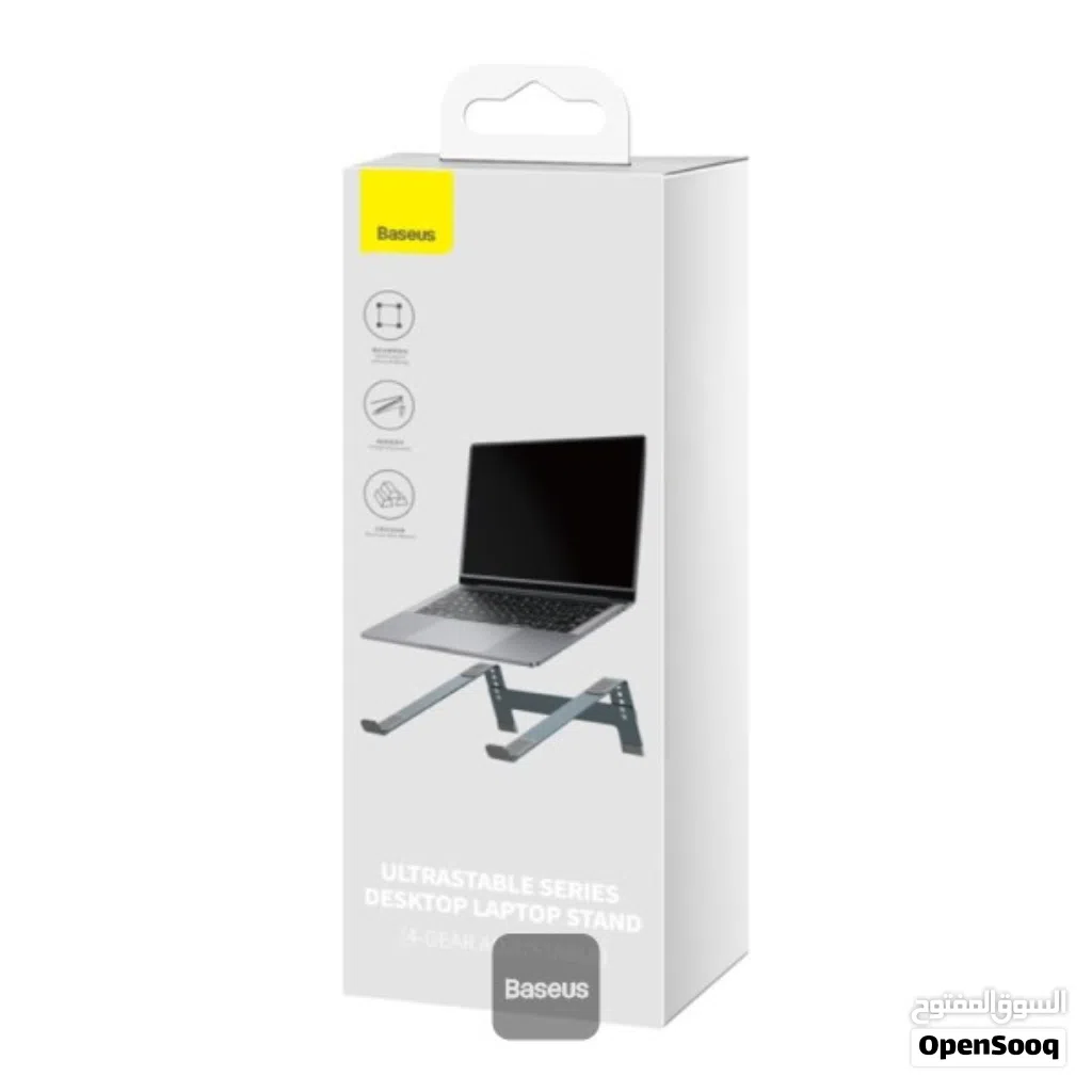BASEUS UltraStable Series Desktop Laptop Stand (B10053100811-00) Upgrade your workspace with