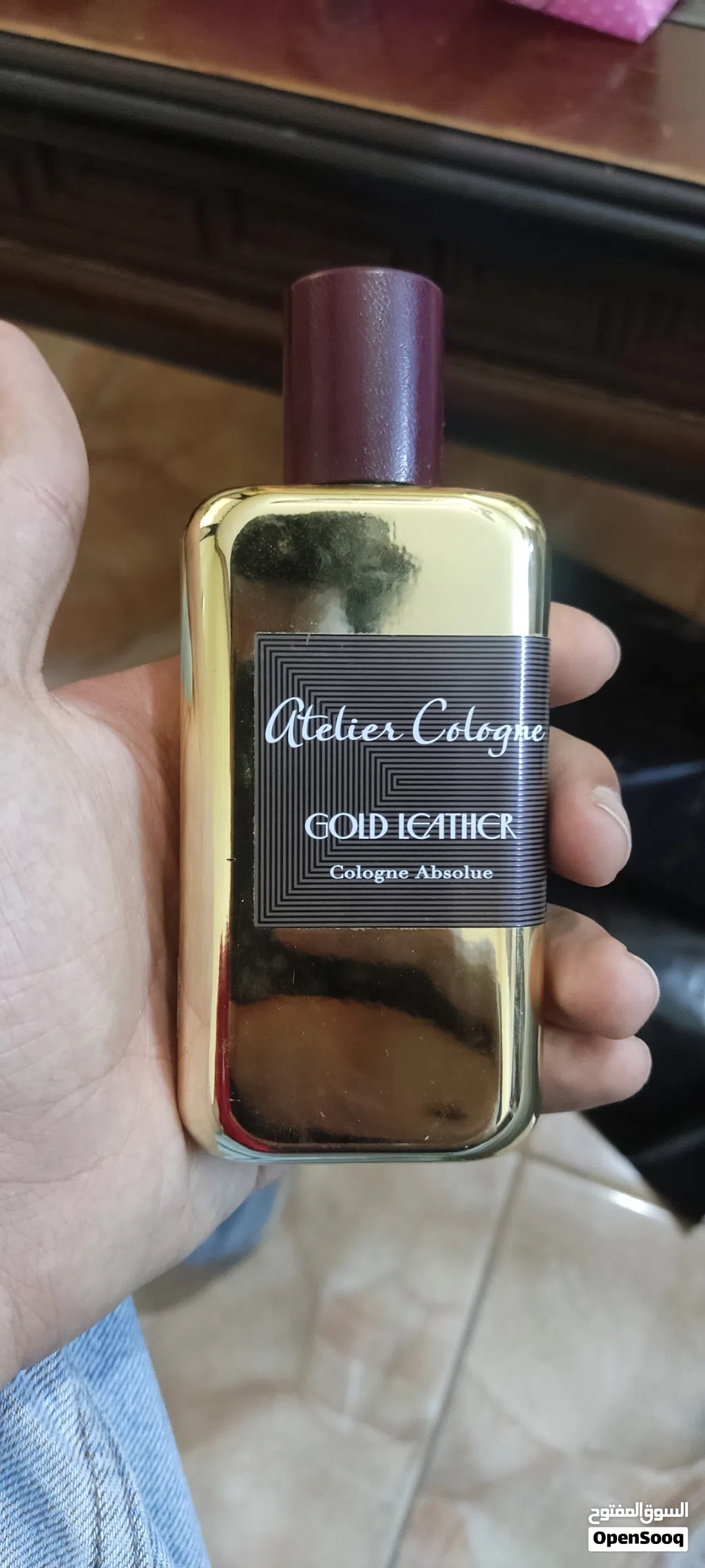 عطر gold leather باتش قديم