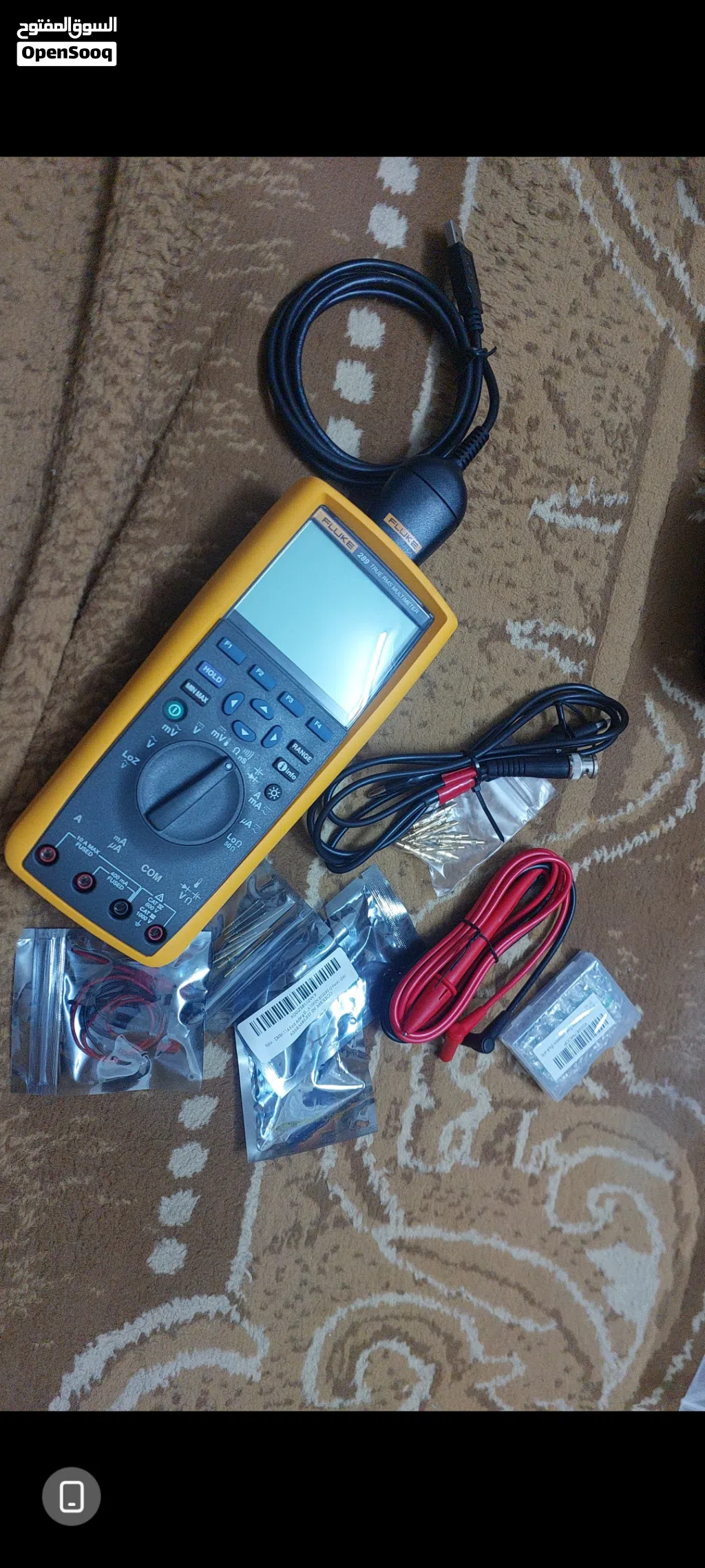 جهاز FLUKE 289 TRUE RMS MULTIMETER –