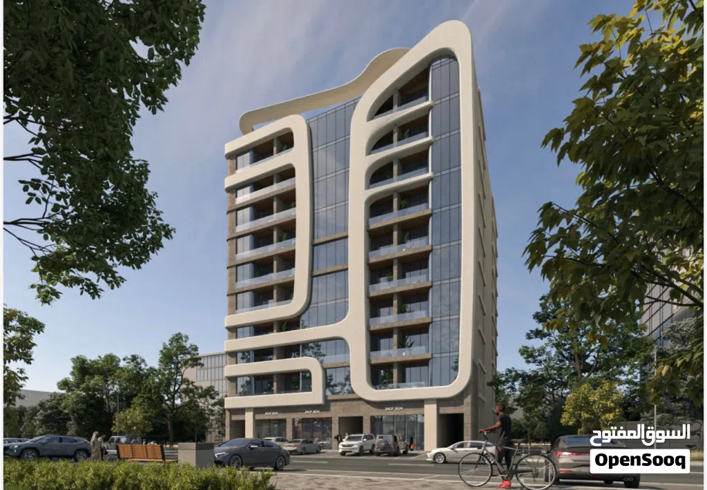شقة ذكية حديثة بالكامل، غرفة وصالة،موقع مميز العذيبة Fully smart 1BHK prime location Azaiba