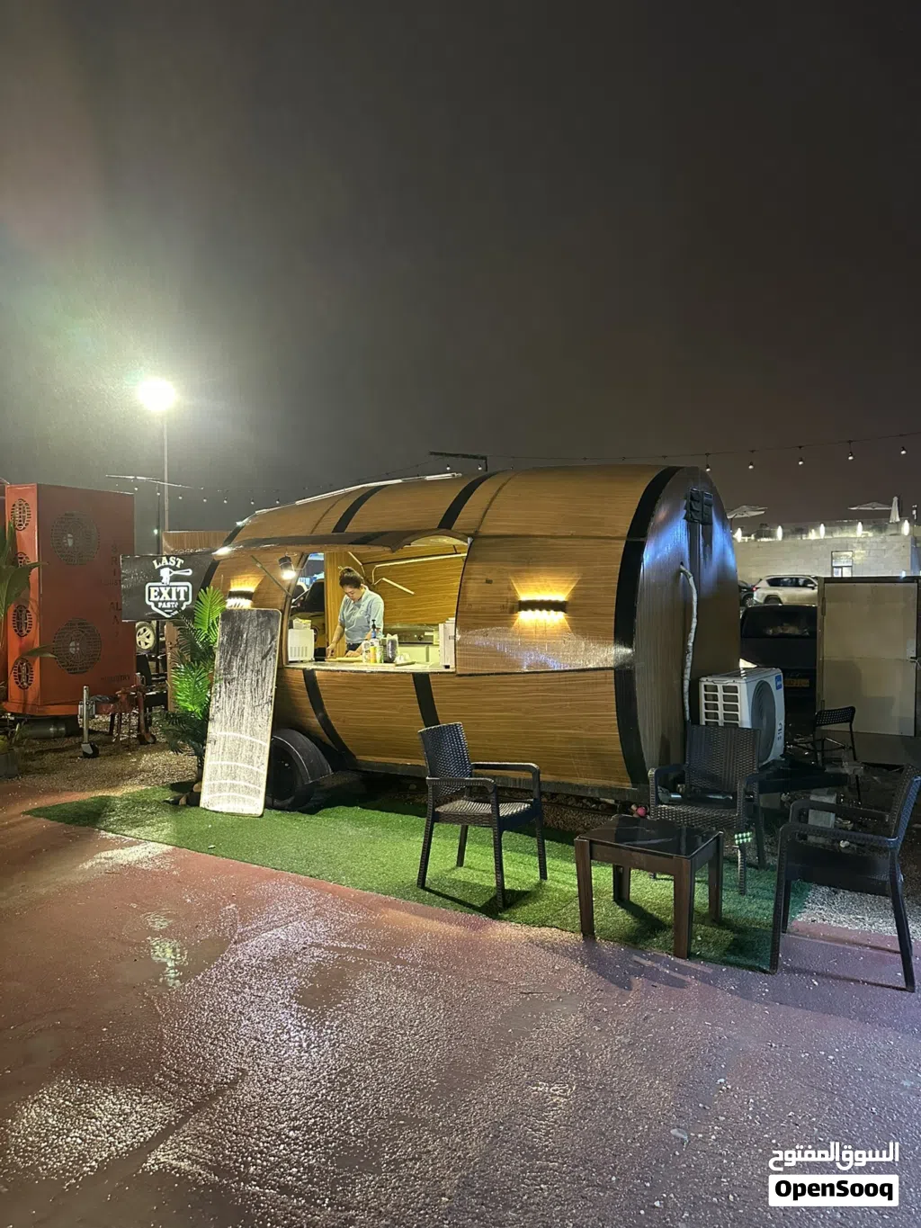 كرفان للبيع او مبادليه بسياره