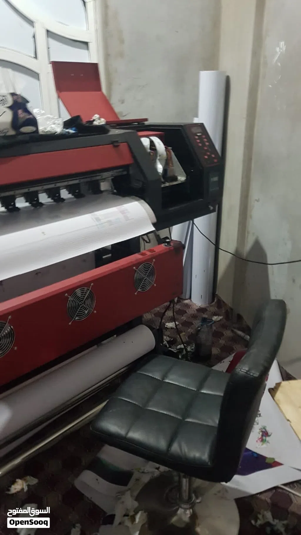 طابعة ابسون راسين طباعة فلكس بنر لواصق مقاس 1.80 للبيع