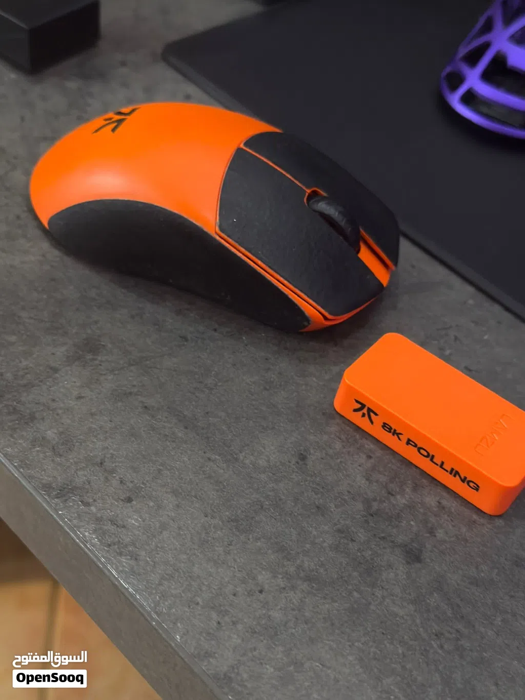Lamzu maya fnatic mouse 8k polling