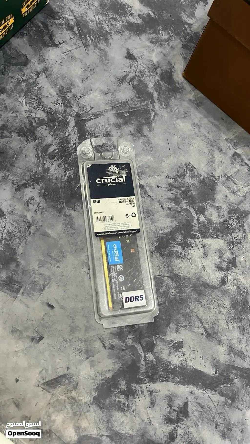 رام احترافي من شركه معروفه DDR5 8g
