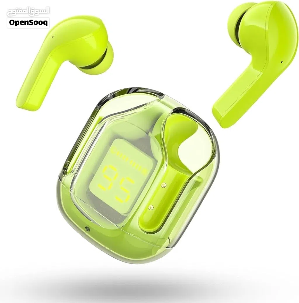 سماعة ايربود Ultra Pods Max الشفافة + توصيل مجاني سريع