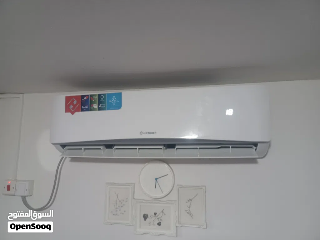 Hommer split air conditioner 1.5 ton use like new